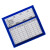 聚远 JUYUAN 出入库标识牌 强磁 10X10.5CM蓝色（20个/组）工厂仓库物料卡存储管理卡磁性标签货位卡