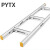 PYTX铝合金走线架 300mm