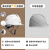 HKFZ欧式安全帽工地男国标abs施工建筑工程防护头盔透气领导白色定制 国标V型升级加厚-黄色（旋钮）