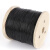 臻工品 304不锈钢绳 黑色包塑包胶钢丝绳 包胶不锈钢丝绳 单位：米 黑色包塑2mm（7*7） 