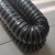 楷赫 高温硫化管 耐高温硅胶软管通螺旋风管排风管热风管 黑色内径65mm*4米（4米1根）