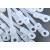 梦茜儿（MEXEMINA）塑料尼龙自锁式螺丝固定头扎带4*150mm电线束线捆绑带孔卡扣扎的 白-色