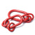 东弘 锻造子母环高强度吊环子母环强力环锻造模锻椭圆合金钢 8T 7/8（2个）