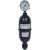 UPVC/PVC空气室式脉冲阻尼器缓冲罐计量泵专用DN/15/20/25/32/40 DN15（0.35L)＋压力表
