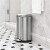 定制美国Simplehuman 厨房卫生间不锈钢脚踏板式垃圾桶分类4.适配 定制白色不锈钢 4.5L适配