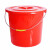 卫洋 WY-0142 清洁提水桶 物业收纳洗车桶加厚塑料桶 23L（有盖）5个装