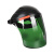 头戴式电焊面罩防护焊工焊接焊帽氩弧焊面具眼镜二保焊烧焊 PC浅色面罩+(无)