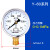 勋狸粑仪表普通压力表Y100气压表真空压力表负压表Y-6勋狸粑 Y60雷尔达压力表0.1MPA