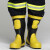 久臻 YXF54 3C认证消防灭火防护靴 14款钢包头防砸靴 3C认证消防靴  40码