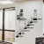 励志文字墙纸公司企业文化墙贴办公室宿舍墙壁装饰布置激励标语3D立体贴纸 进步阶梯
