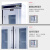 WIBUR HTD2A-1M 双门高温保洁柜 高效能发热管/含异地安装运输 不锈钢色