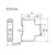 施耐德电气空气开关A9系列断路器双进双出空开 iDPNN 1P+N C 32A 6KA（定制）