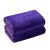 益美得 DA1079 加厚超细纤维毛巾劳保广告定制毛巾超强吸水巾 紫色 30*60cm 10条装