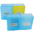 冰禹 BYA-303 体温计消毒盒 温度计浸泡盒 浸泡干燥一体式收纳盒 蓝色