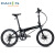大行（DAHON）20英寸变速折叠自行车铝合金超轻碟刹成人男女式单车 黑色 【BA接头】 20英寸