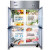 星星（XINGX）BCD-860Y 商用双温四门厨房冰箱冷藏冷冻柜 奶茶店烘焙店用不锈钢立式冰柜