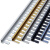 惠利得铝合金可弯曲瓷砖收口木地板金属极窄简约收边条L型直角接缝压条 适配10-12MM 哑黑色 2.7米