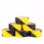 斯图黑黄色警示胶带车间地面定位标识胶带6卷装 4.8CM宽*20M长PVC材质