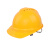 君御 1552豪华ABS带透气孔V型安全帽(YC型下颚带旋钮调节)橙色*1顶 橙色