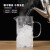 KAIJI LIFE SCIENCES玻璃烧杯高硼硅耐高温带刻度实验室带盖量杯1个 500ml+木盖