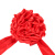 八灵 大红花 婚车颁奖表彰会议剪彩绸布大红花 绸缎球40cm 绸带5米