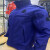 新款消防冲锋衣外套三防冲锋衣冬季加绒深蓝色户外保暖防风防 蓝色冲锋衣 165