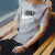 耐克（NIKE）短袖男 24夏季新款运动半袖舒适上衣休闲透气棉质圆领透气T恤男 AR5005-063/棉款/灰色经典 S