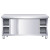 科雷杰（Corej）不锈钢工作台操作台面储物柜 焊接款长100宽60高80单通