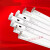 led灯管T8支架日光灯管灯架1.2米双管平盖双支带罩空支架 【10只装】可侧面出线和中间出线支架 不含灯管 0.6 其它