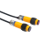 感应漫反射光电开关传感器e3f-ds30c4三线24v常开闭npn二线 彩 E3F-DS10Y1 交流二线常开