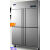 银都四门冰箱商用厨房立式冷藏冷冻柜大容量4开门冰柜大型展示柜 豪华款二门单温冰箱QT管上市品