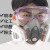 普达 过滤式防毒面具防硫化氢化工有毒气体粉尘 410半面罩+8号滤盒七件套 标准