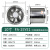 工业排气扇8不锈钢排风扇抽风油烟机扇强力高速圆筒厨房 10寸-风量850-功率55W-开孔316m