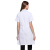 稳斯坦  WST523 白大褂 不起球医生服 护士服 工作服 食品厂美容院 女款2XL 纽扣袖
