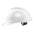 盾守安全帽国标ABS防砸透气工业头盔工地建筑施工抗冲击印字V型白