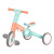 Hape儿童平衡车 二合一可折叠滑步自行脚踏三轮车男女儿童礼物 E8469多功能平衡车（红绿）