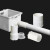 良浦 PVC线管杯梳 锁扣螺接 阻燃白色 适用于25线管 10个装 XT-SK25