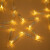 麦锐欧 LED星月窗帘灯星星灯遥控房间阳台庭院装饰圣诞节日灯 3.5米 插电款-星月窗帘灯-暖色