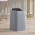 垃圾桶2024新款大号卫生间高颜值卧室厨房客厅厕所办公室纸篓 10L灰色