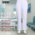 安赛瑞 护士裤 透气薄款医生服 春夏西裤腰药店护士工作服 白色 S 3F00049