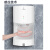 莫顿（MODUN）M-2008F 自动红外感应烘手器烘手机 卫生间冷热模式干手器 银色