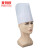 麦锐欧（Mairuio） 一次性厨师帽 无纺布加厚厨师帽 酒店餐厅男女厨师帽 可调节工作帽 圆顶高帽20顶 高29cm