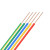 金龙羽 电线电缆国标铜芯线单芯单股硬线阻燃ZC-BV1.5平方100米/卷 蓝色