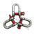 ONEVAN卸扣U型高强度D形环美式模锻扣吊钩起重国标吊装索具 4.75吨