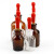 冰禹 BT-97 胶头滴瓶 玻璃滴瓶含红胶头 玻璃滴瓶 60ML白滴瓶