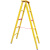 谋福 926 绝缘梯人字梯电工工程专用梯子玻璃钢（人字梯1.5米）