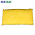 格洁93系列化学品吸液棉卷状吸酸棉实验室化工厂仓库液体泄漏吸附铺垫 黄色 40cm×50cm×5cm×8个（933050） 2