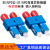 SC/UPC公-ST/UPC母多模公母转接器红光笔光功率转接头光纤 SC/UPC公-ST/UPC母双芯转换器