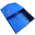 档案盒人事塑料盒文书档案柜a4文件盒办公文具资料建档案港和A800 A1248蓝色35mm档案盒10个