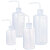 兰诗（LAUTEE）SY5007 塑料细口洗瓶 弯头清洗瓶 实验室冲洗瓶 塑料带刻度洗瓶 250mL（5个装）